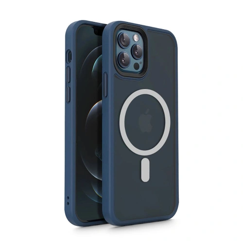 Kup Etui Tech-Protect Magmat MagSafe Apple iPhone 12/12 Pro Matte Navy - THP482NAV - {ean13} - Sklep Home Screen