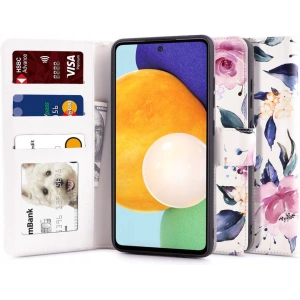 Buy Tech-Protect Wallet Samsung Galaxy A52/A52s Floral White - THP483FLOWHT - {ean13} - Home Screen Store Europe