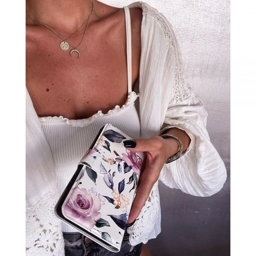 Kup Etui Tech-Protect Wallet Samsung Galaxy A52/A52s Floral White - THP483FLOWHT - {ean13} - Sklep Home Screen
