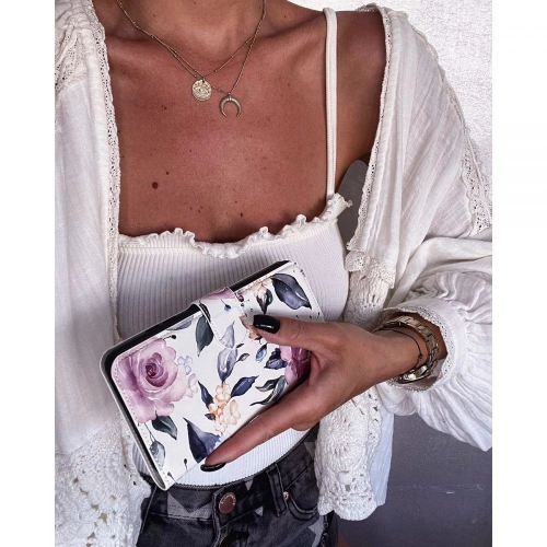 Kup Etui Tech-Protect Wallet Samsung Galaxy A52/A52s Floral White - THP483FLOWHT - {ean13} - Sklep Home Screen