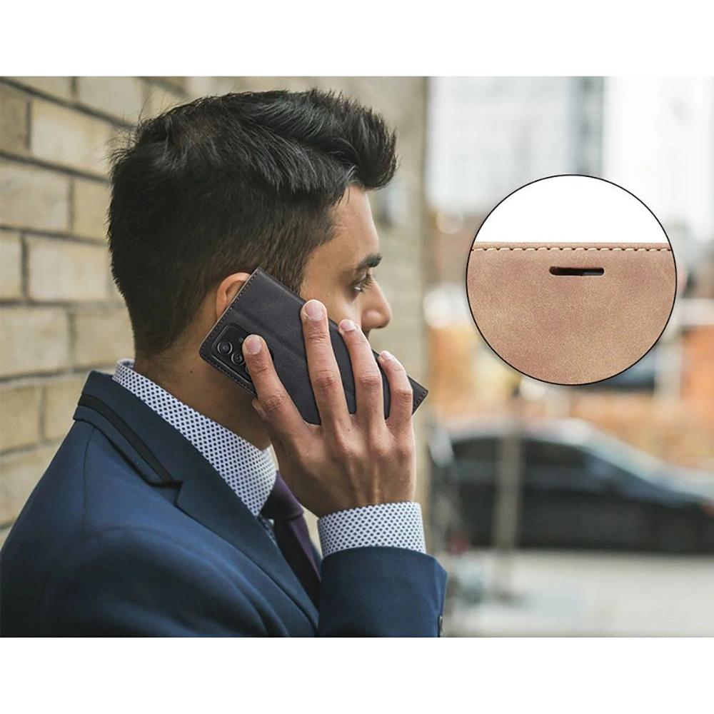 Etui Tech-Protect Wallet 3 Redmi Note 10 Pro Dark Grey