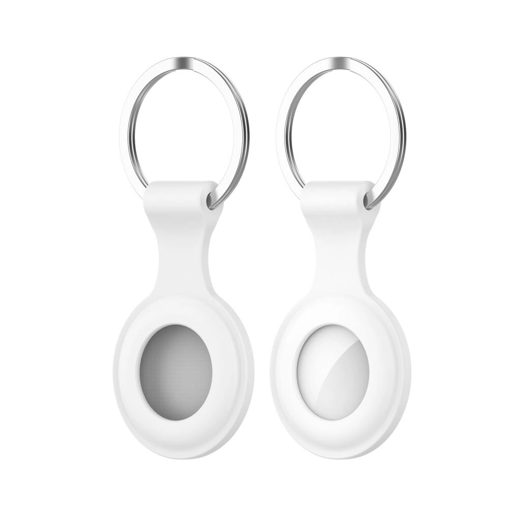 Etui z silikonu Tech-Protect Icon Apple AirTag White