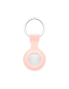 Etui din silicon Tech-Protect Icon Apple AirTag Roz