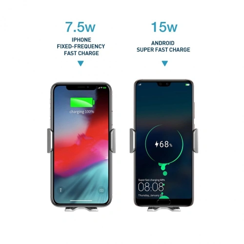 Kup Upevnění do auta Tech-Protect R3 Car Mount Wireless Charger Black - THP503BLK - {ean13} - Sklep Home Screen