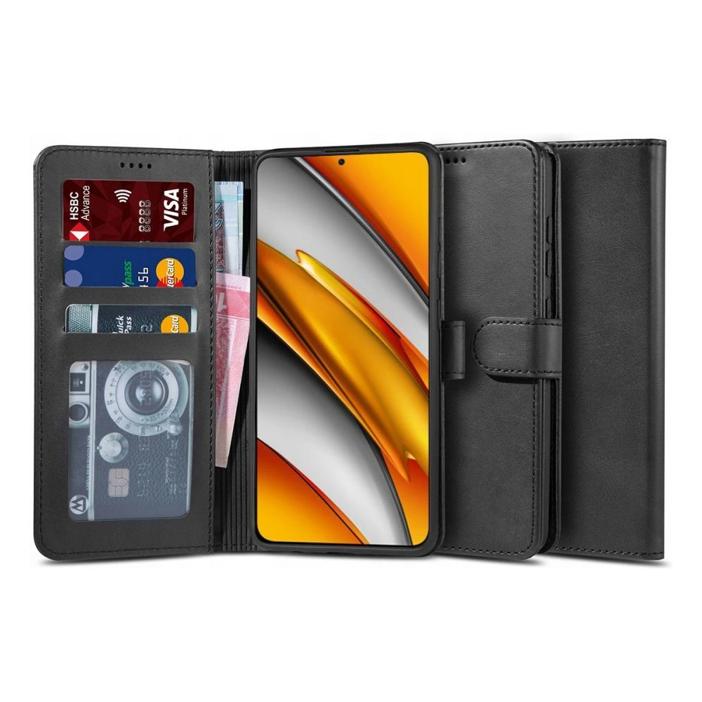 Etui Tech-Protect Wallet 2 Xiaomi Mi 11i/POCO F3 Black