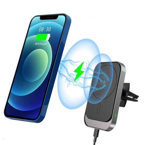 Kup Auto-Halterung Tech-Protect Cw19 Magnetische MagSafe Lüftungs-Halterung Schwarz - THP505BLK - {ean13} - Sklep Home Screen