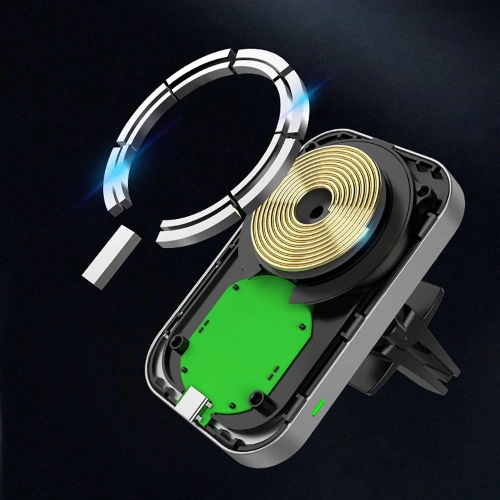 Kup Auto-Halterung Tech-Protect Cw19 Magnetische MagSafe Lüftungs-Halterung Schwarz - THP505BLK - {ean13} - Sklep Home Screen