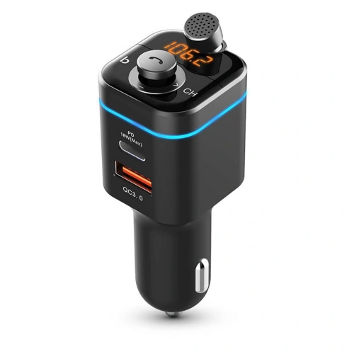 Buy Tech-Protect C72 Pro 2-port Car Charger + Transmiter Fm Black - THP506BLK - {ean13} - Home Screen Store Europe