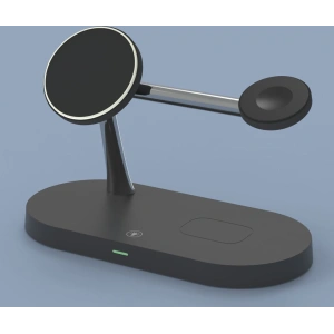 Buy Tech-Protect A12 3in1 Magnetic Magsafe Wireless Charger Black - THP511BLK - {ean13} - Home Screen Store Europe