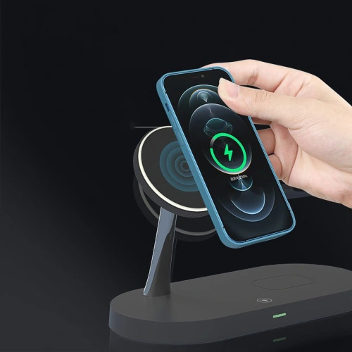 Buy Tech-Protect A12 3in1 Magnetic Magsafe Wireless Charger Black - THP511BLK - {ean13} - Home Screen Store Europe