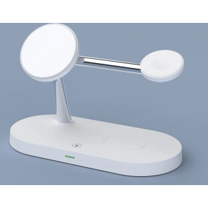 Buy Tech-Protect A12 3in1 Magnetic Magsafe Wireless Charger White - THP512WHT - {ean13} - Home Screen Store Europe