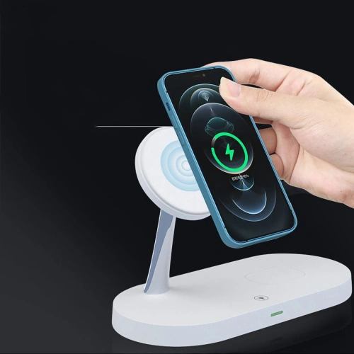 Buy Tech-Protect A12 3in1 Magnetic Magsafe Wireless Charger White - THP512WHT - {ean13} - Home Screen Store Europe
