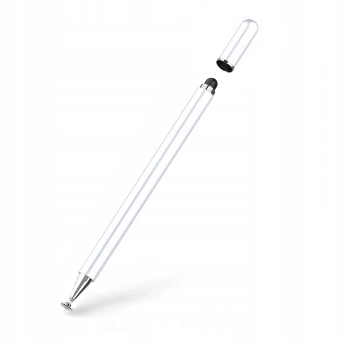 Kup Rysik Tech-Protect Charm Stylus Pen Bílá/stříbrná - THP513WHTSLV - {ean13} - Sklep Home Screen