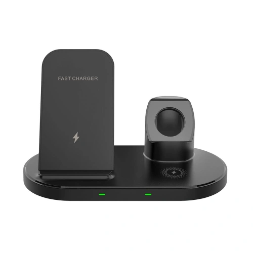 Kup Încărcător wireless Tech-Protect W55 Wireless Charging Station Black - THP514BLK - {ean13} - Sklep Home Screen