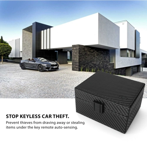Kup Faraday-Käfig Tech-Protect V3 Schlüsseloses Rfid-Signalblocker-Box Carbon - THP515CRB - {ean13} - Sklep Home Screen