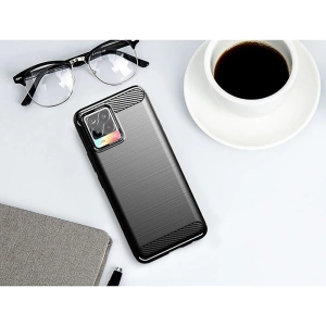 Kup Etui Tech-Protect TPUCarbon Realme 8 5G/Narzo 30 5G Negru - THP533BLK - {ean13} - Sklep Home Screen