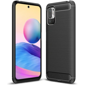 Kup Etui Tech-Protect TPUCarbon POCO M3 Pro 5G/Redmi Note 10 5G Black - THP536BLK - {ean13} - Sklep Home Screen