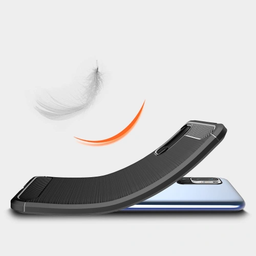 Kup Etui Tech-Protect TPUCarbon POCO M3 Pro 5G/Redmi Note 10 5G Fekete - THP536BLK - {ean13} - Sklep Home Screen