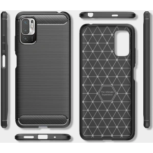 Kup Etui Tech-Protect TPUCarbon POCO M3 Pro 5G/Redmi Note 10 5G Black - THP536BLK - {ean13} - Sklep Home Screen