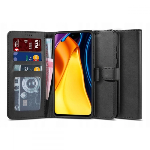 Kup Etui Tech-Protect Wallet 2 POCO M3 Pro 5G/Redmi Note 10 5G Negru - THP547BLK - {ean13} - Sklep Home Screen
