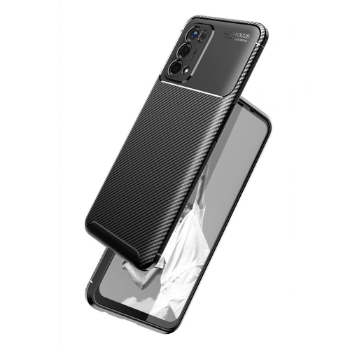 Kup Case Tech-Protect TPUCarbon Oppo A54 5G/A74 5G Schwarz - THP549BLK - {ean13} - Sklep Home Screen