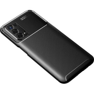 Case Tech-Protect TPUCarbon Oppo A54 5G/A74 5G Schwarz