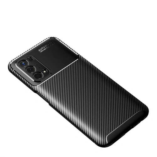 Kup Case Tech-Protect TPUCarbon Oppo A54 5G/A74 5G Schwarz - THP549BLK - {ean13} - Sklep Home Screen