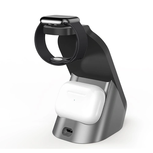 Kup Ładowarka bezprzewodowa Tech-Protect H18 Wireless Charging Station Black - THP556BLK - {ean13} - Sklep Home Screen
