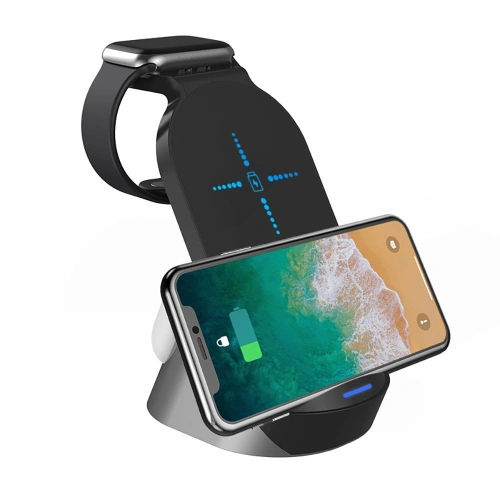 Kup Vezeték nélküli töltő Tech-Protect H18 vezeték nélküli töltőállomás Fekete - THP556BLK - {ean13} - Sklep Home Screen