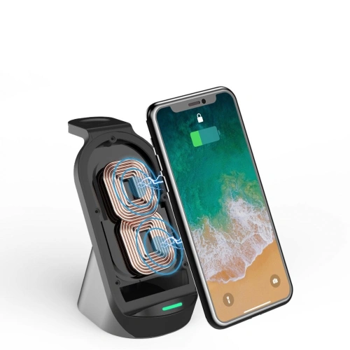 Kup Vezeték nélküli töltő Tech-Protect H18 vezeték nélküli töltőállomás Fekete - THP556BLK - {ean13} - Sklep Home Screen