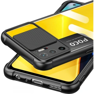 Kup Etui Tech-Protect Camshield POCO M3 Pro 5G/Redmi Note 10 5G Black - THP568BLK - {ean13} - Sklep Home Screen