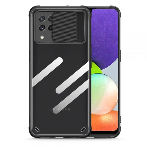 Kup Case Tech-Protect Camshield Samsung Galaxy A22 4G Schwarz - THP574BLK - {ean13} - Sklep Home Screen
