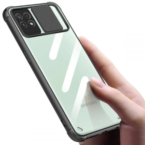 Kup Etui Tech-Protect Camshield Samsung Galaxy A22 5G Fekete - THP575BLK - {ean13} - Sklep Home Screen