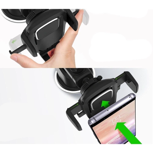 Kup Auto-Halterung Tech-Protect V2 Armaturenbrett- und Windschutzscheibenhalterung Schwarz - THP587BLK - {ean13} - Sklep Home Screen