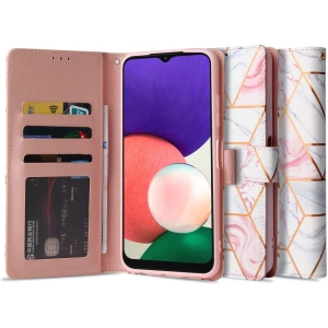 Kup Etui Tech-Protect Wallet Samsung Galaxy A22 5G Márvány - THP589MRB - {ean13} - Sklep Home Screen