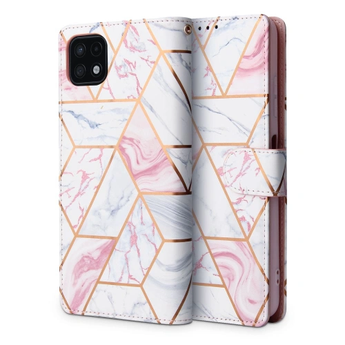 Kup Etui Tech-Protect Wallet Samsung Galaxy A22 5G Marmură - THP589MRB - {ean13} - Sklep Home Screen
