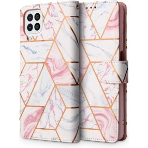 Tech-Protect Wallet Samsung Galaxy A22 4G Marble