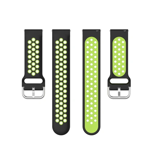 Kup Pásek Tech-Protect Softband Samsung Galaxy Watch 4 40/42/44/46mm Černá/limetková - THP592BLKLIM - {ean13} - Sklep Home Screen