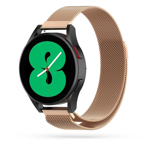 Kup Bransoleta Tech-Protect Milaneseband Samsung Galaxy Watch 4 40/42/44/46mm Zlatá - THP597GLD - {ean13} - Sklep Home Screen
