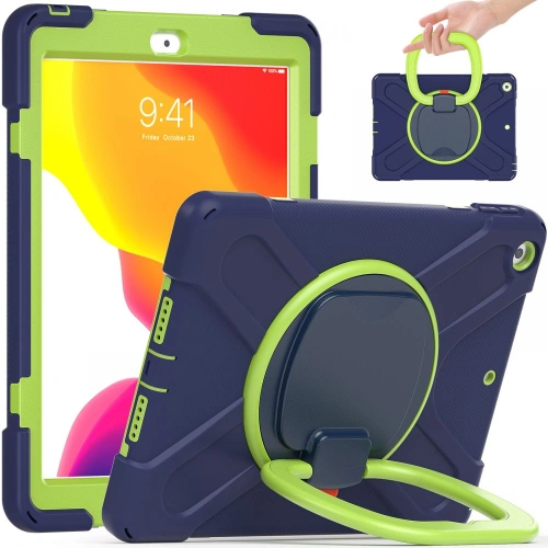 Kup Etui Tech-Protect X-armor Apple iPad 10.2 2019/2020 (7. și 8. generație) Navy/lime - THP599NAVLIM - {ean13} - Sklep Home Screen