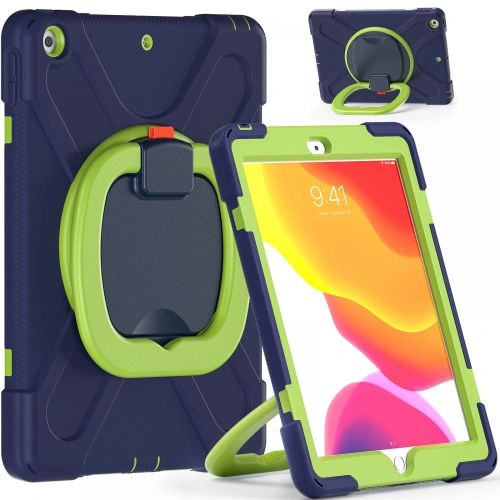 Kup Case Tech-Protect X-armor Apple iPad 10.2 2019/2020 (7. und 8. Generation) Navy/Limette - THP599NAVLIM - {ean13} - Sklep Home Screen