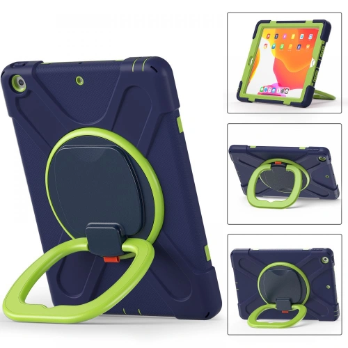 Kup Etui Tech-Protect X-armor Apple iPad 10.2 2019/2020 (7. și 8. generație) Navy/lime - THP599NAVLIM - {ean13} - Sklep Home Screen