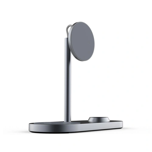 Kup Încărcător wireless Tech-Protect A22 3in1 Magnetic MagSafe Wireless Charger Grey - THP609GRY - {ean13} - Sklep Home Screen