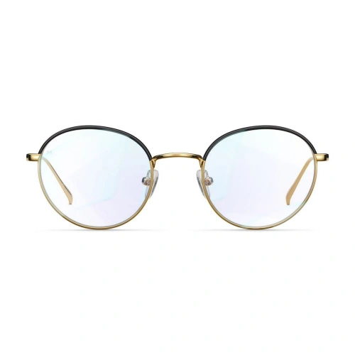 Kup Computerbrille Meller mit Blaulichtfilter Yuda Gold/Schwarz - MLR025YUDGLDBLK - {ean13} - Sklep Home Screen
