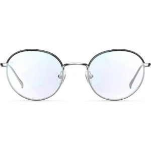 Buy Meller Blue Light Blocking Computer Glasses Yuda Silver/black - MLR027YUDSLVBLK - {ean13} - Home Screen Store Europe