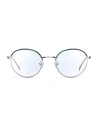 Buy Meller Blue Light Blocking Computer Glasses Yuda Silver/black - MLR027YUDSLVBLK - {ean13} - Home Screen Store Europe