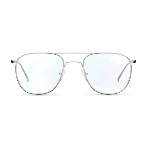 Kup Computerbrille Meller mit blauem Lichtfilter Bamako Silver - MLR030BAMSLV - {ean13} - Sklep Home Screen