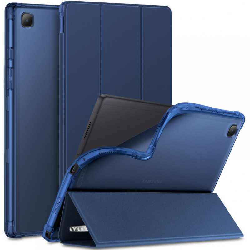 Etui Infiland Smart Stand Samsung Galaxy Tab A7 10.4 Blue