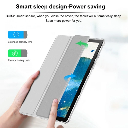 Kup Etui Infiland Smart Stand Samsung Galaxy Tab A7 10.4 Ezüst - INF004SLV - {ean13} - Sklep Home Screen