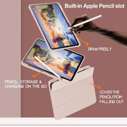 Kup Etui Infiland Crystal Case Apple iPad Air 10.9 2020/2022 (4. și 5. generație) / iPad Air 11 2024 (6. generație) Roz - INF005PNK - {ean13} - Sklep Home Screen